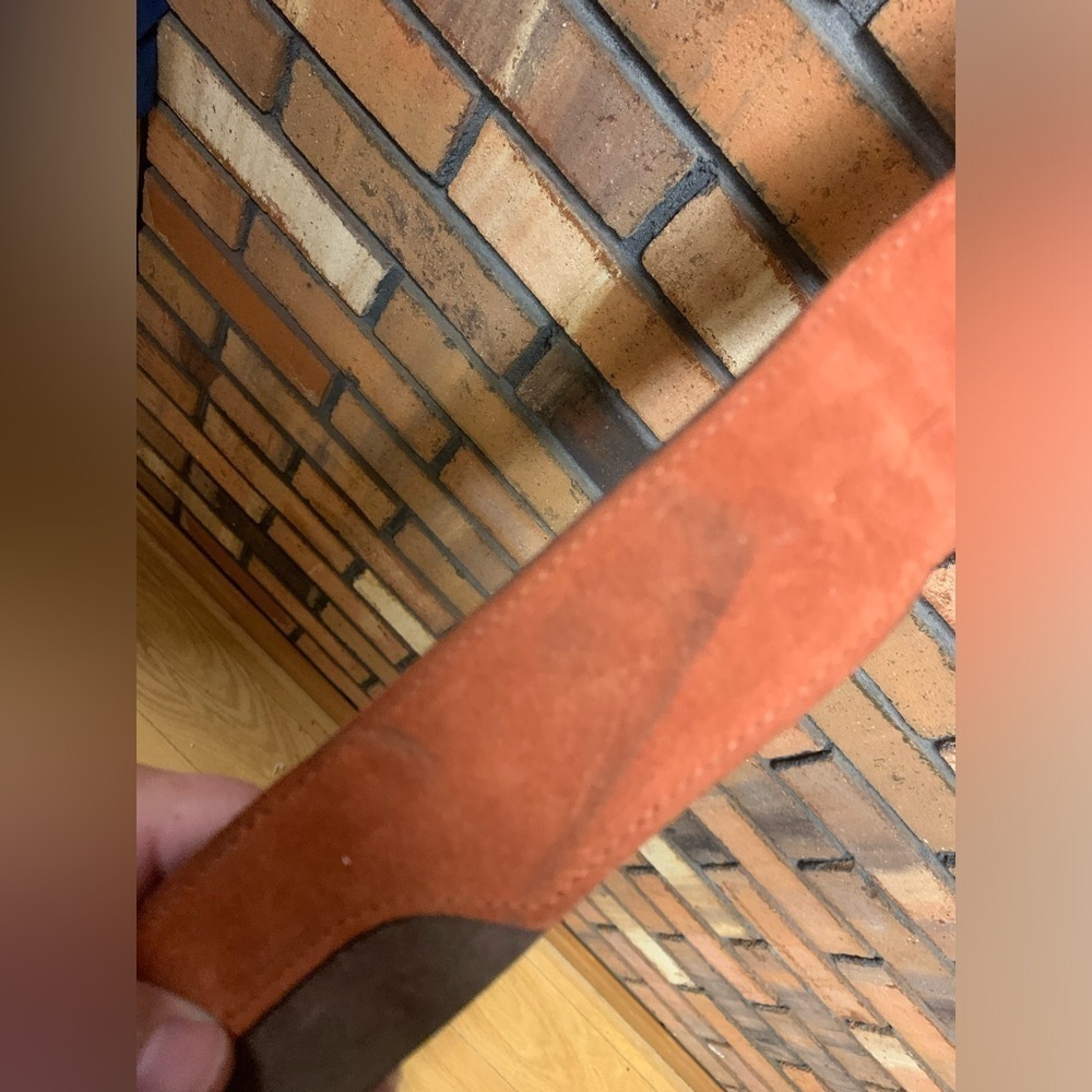 Rag & Bone Brown and Orangish Real Leather Belt - Picture 6 of 7
